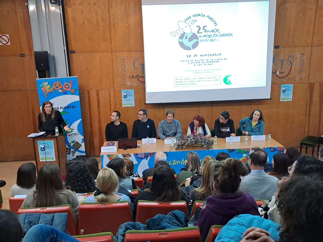 El Gloria Fuertes celebra 25 años en proyectos europeos, un hito inclusivo