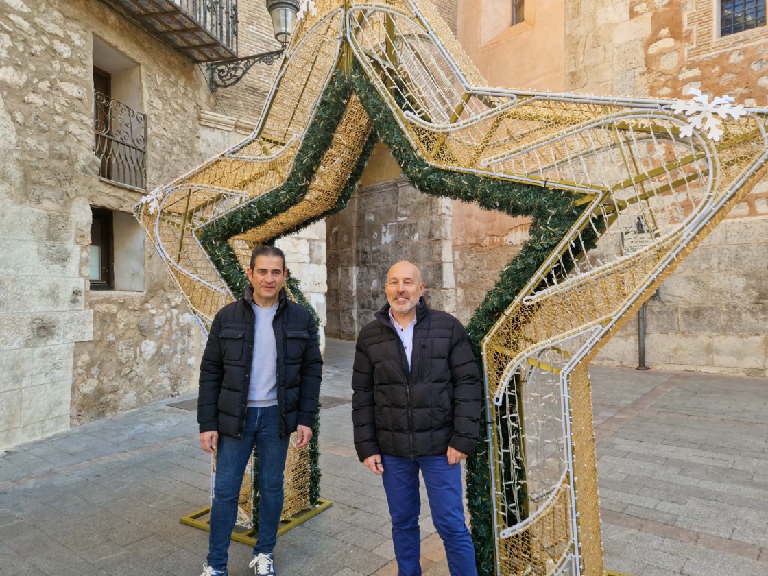 Teruel encenderá la Navidad este jueves en la plaza del Torico con nuevo alumbrado más sostenible, eficiente y colorido