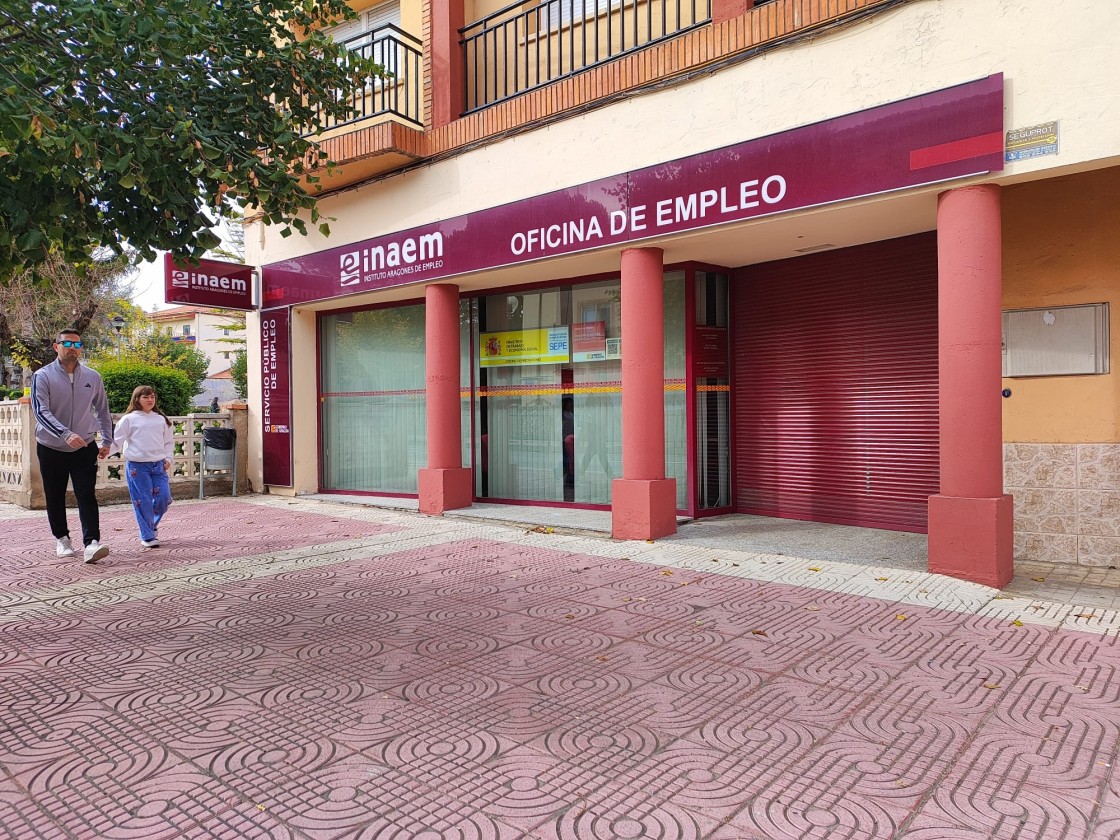 El paro sube en noviembre en Teruel  en 65 desempleados hasta los 4.171