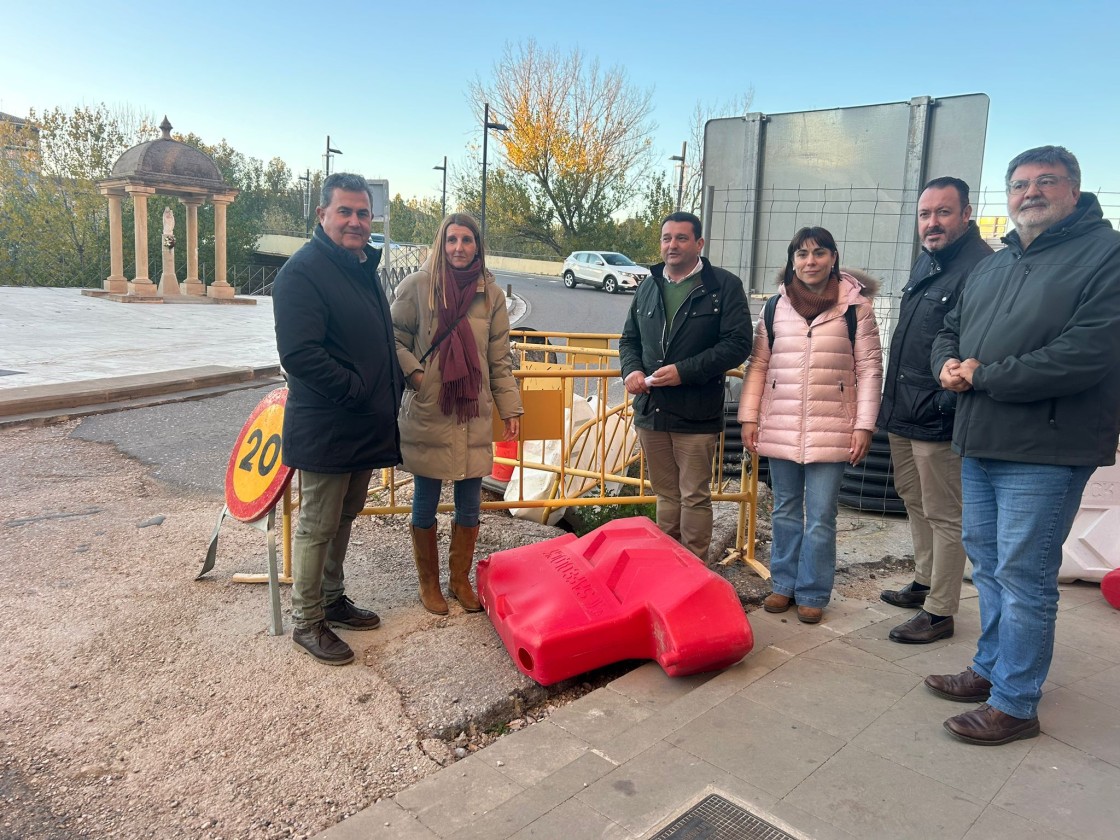 Alcañiz denuncia deficiencias, retrasos y “falta de respuesta” en las obras de las travesías