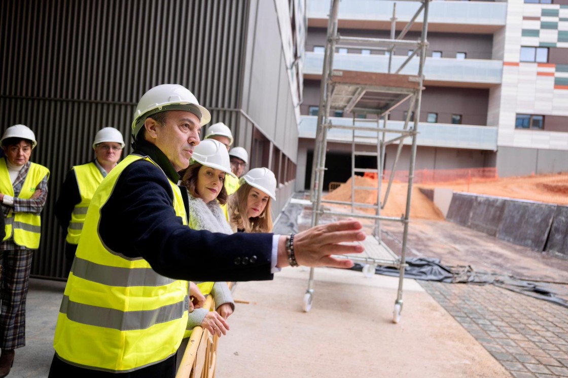 En marcha la obra del búnker para el acelerador del nuevo Hospital Obispo Polanco de Teruel