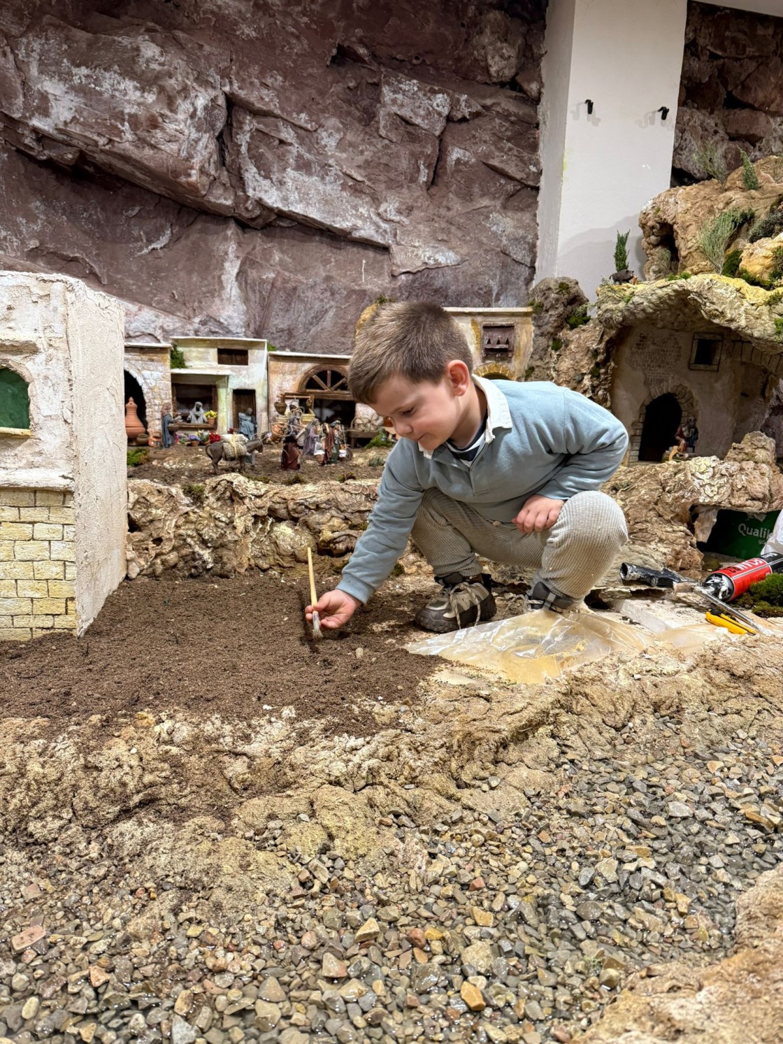 Los belenes de Teruel ya tienen todo listo para abrirlos al público este sábado 6