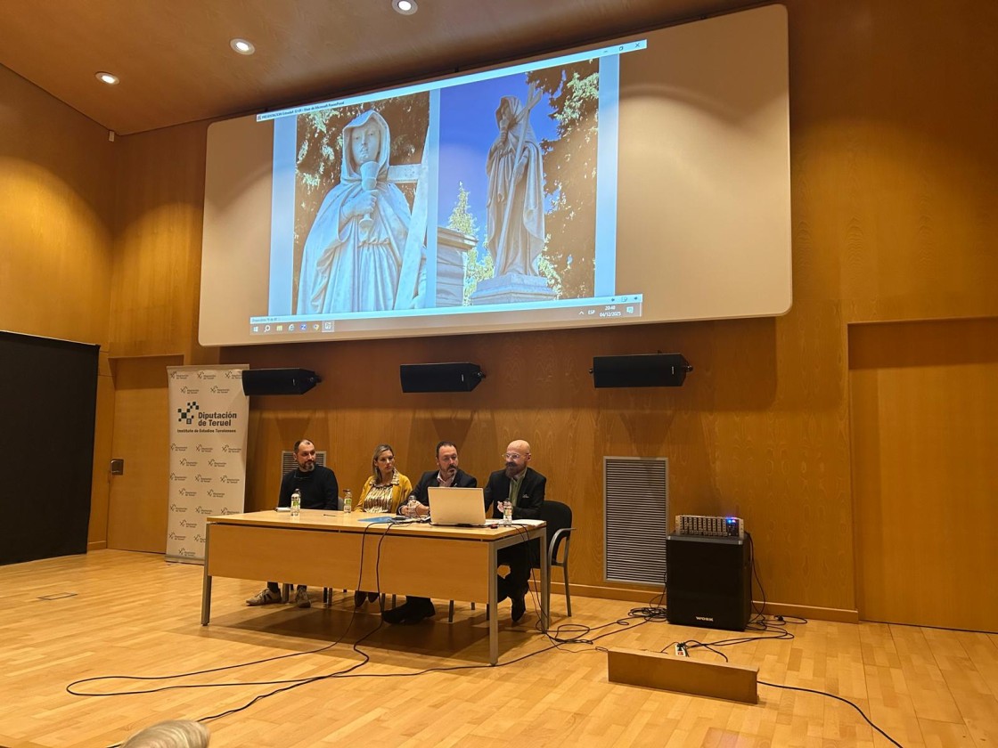 Faustino Nicoli, el genio escultor que dejó  su impronta en el cementerio de Alcañiz