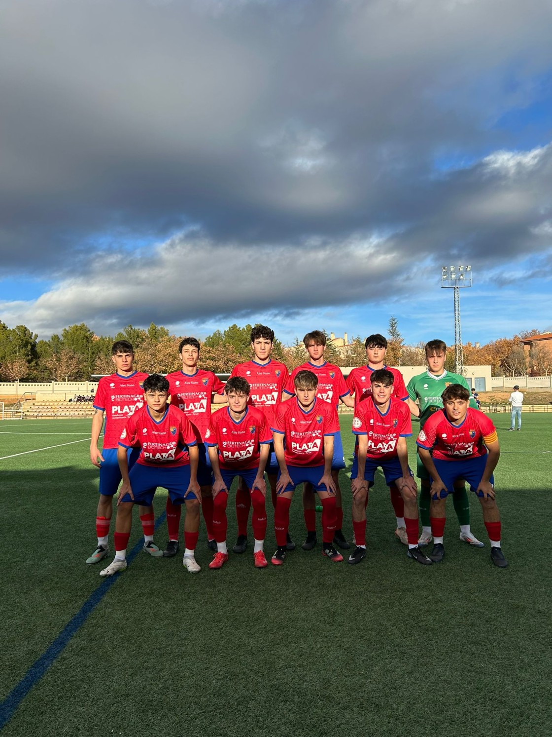 El CD Teruel juvenil frena la racha de triunfos del líder Monzón