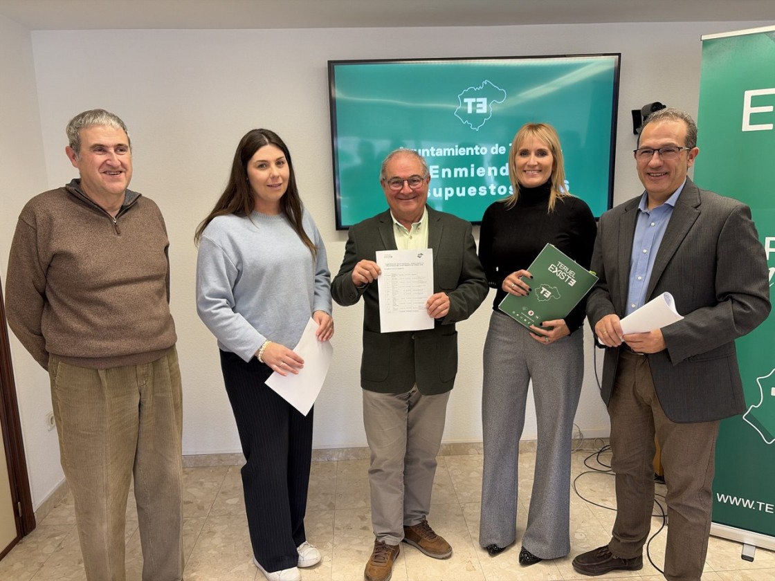 Teruel Existe presenta nueve enmiendas al Presupuesto del Ayuntamiento de Teruel para reforzar servicios públicos, acción social y equipamientos deportivos