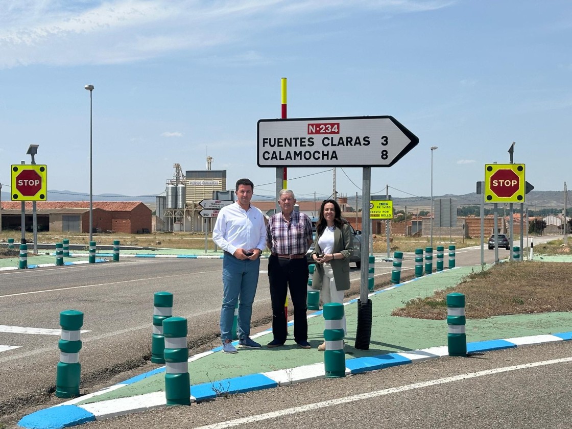 Alberto Herrero pide en el Congreso la construcción de la rotonda entre la N-211 y la N-234