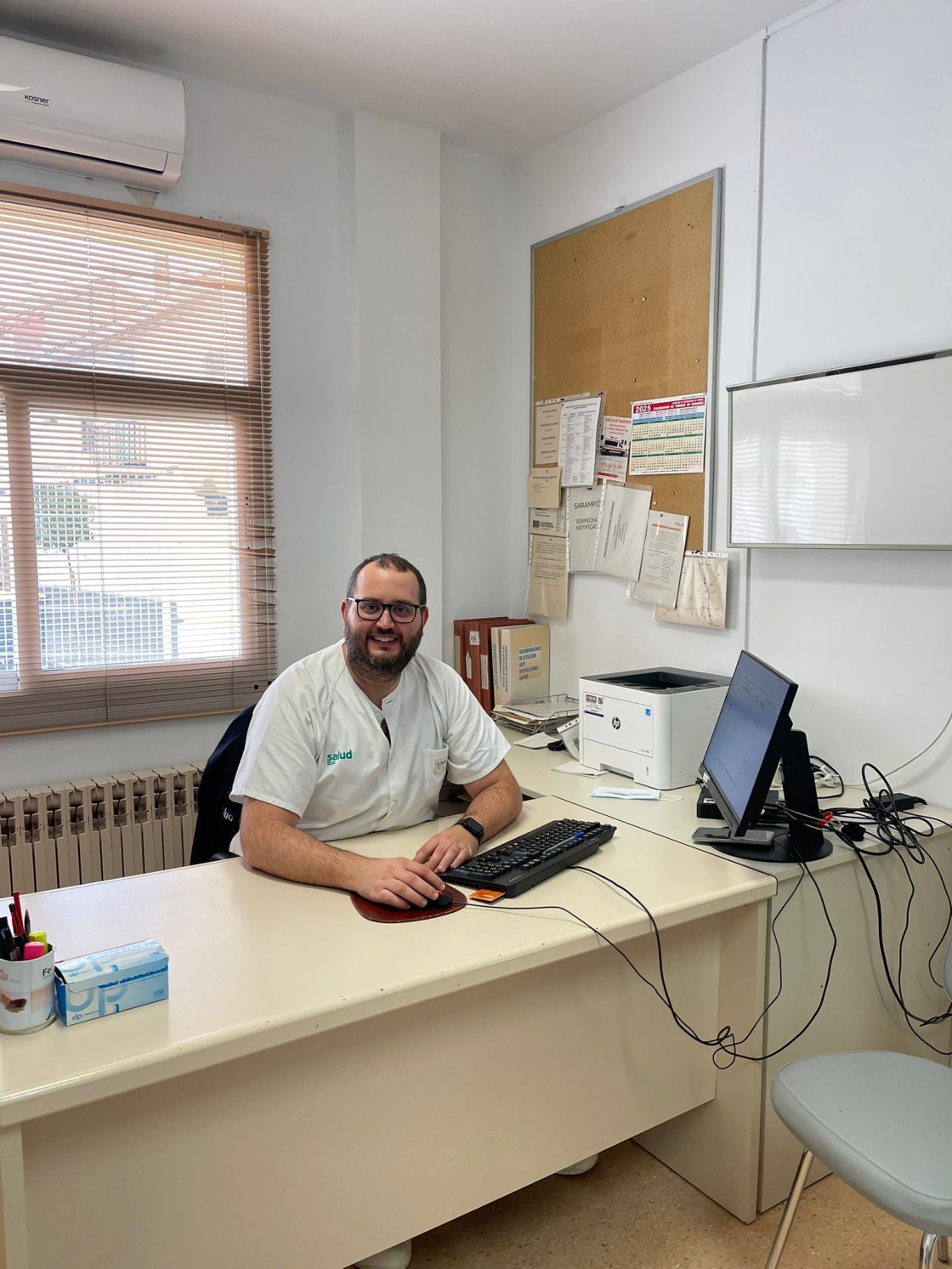 Joan Izquierdo: medicina de proximidad  y personalizada para pueblos del Jiloca