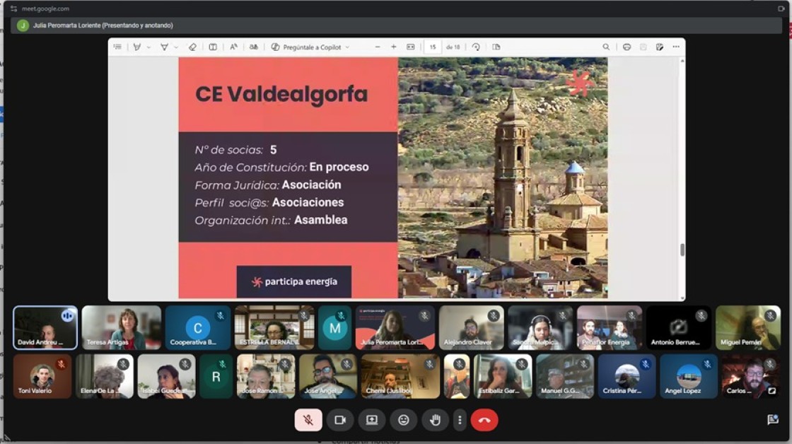 La comunidades energéticas quieren dar continuidad a Participa Energía con un nuevo formato