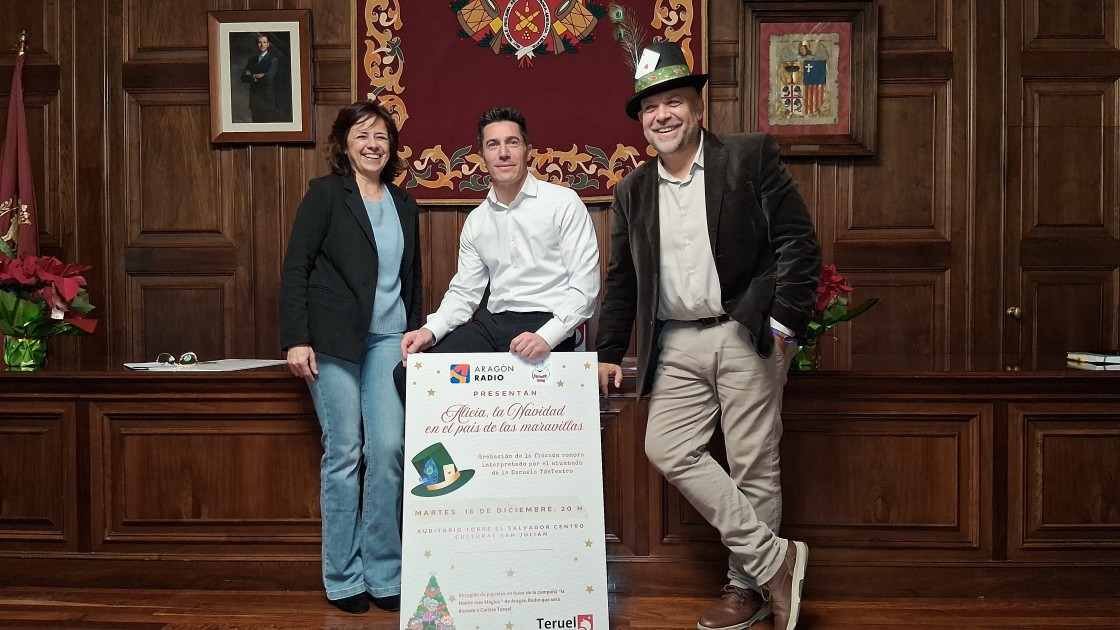 Voces turolenses recrearán ‘Alicia, la Navidad en el país de las Maravillas’