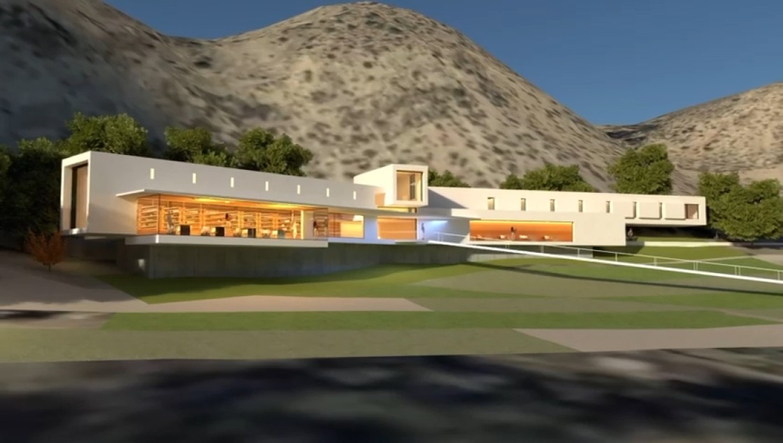 El municipio de Libros busca financiación para el proyecto de su biblioteca hotel