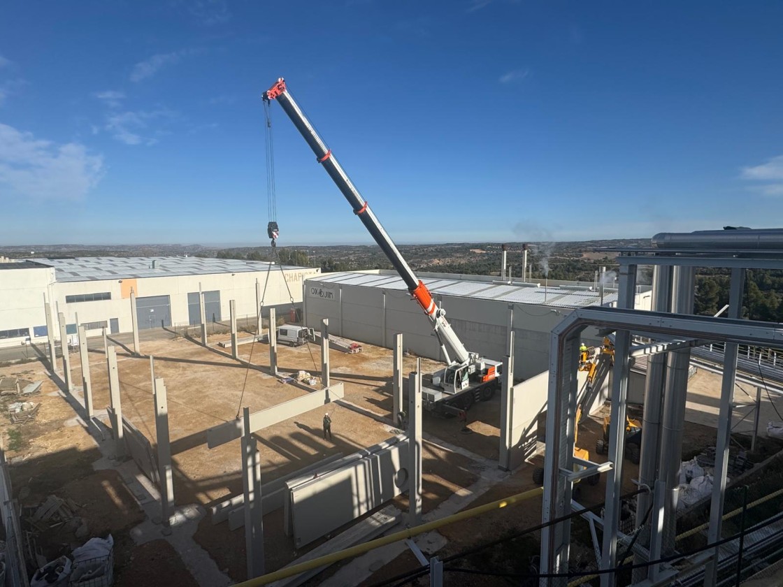 Oxaquim comienza la ampliación de  su planta de ácido oxálico en Alcañiz
