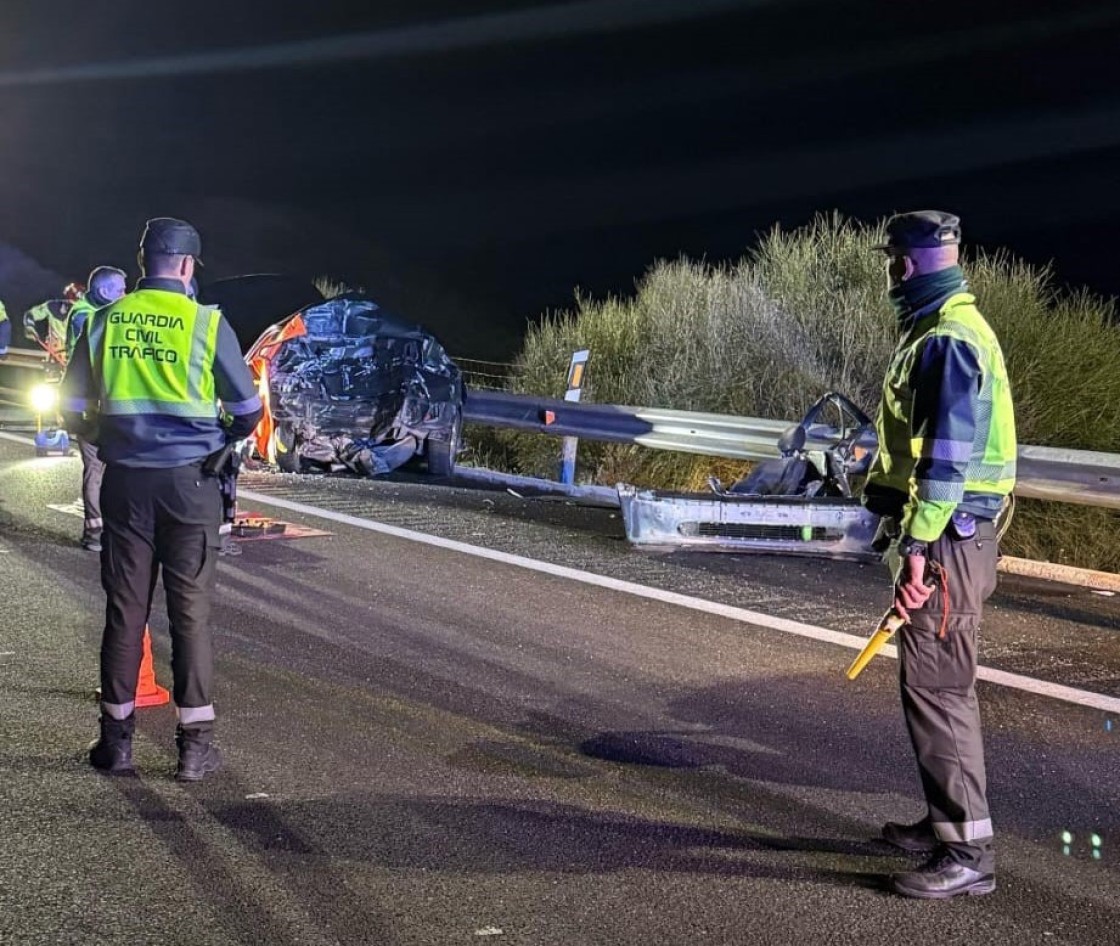 La Guardia Civil de Teruel investiga a un conductor como presunto autor de un delito de homicidio por imprudencia grave