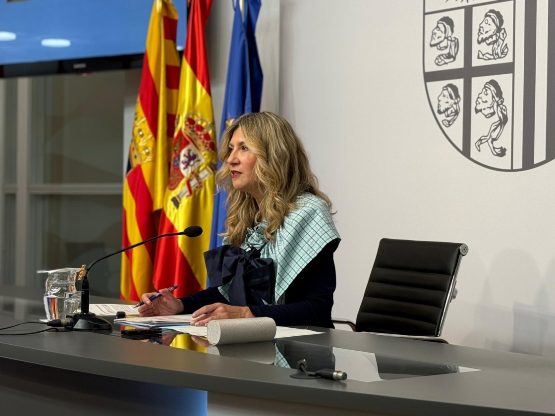Aprobado el protocolo para construir el pabellón del  IES Bajo Aragón en Alcañiz