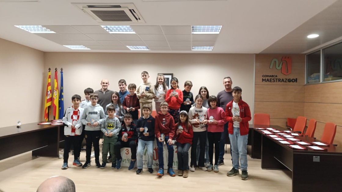 La Comarca entrega los premios de la IV Liga  de Carreras de Montaña