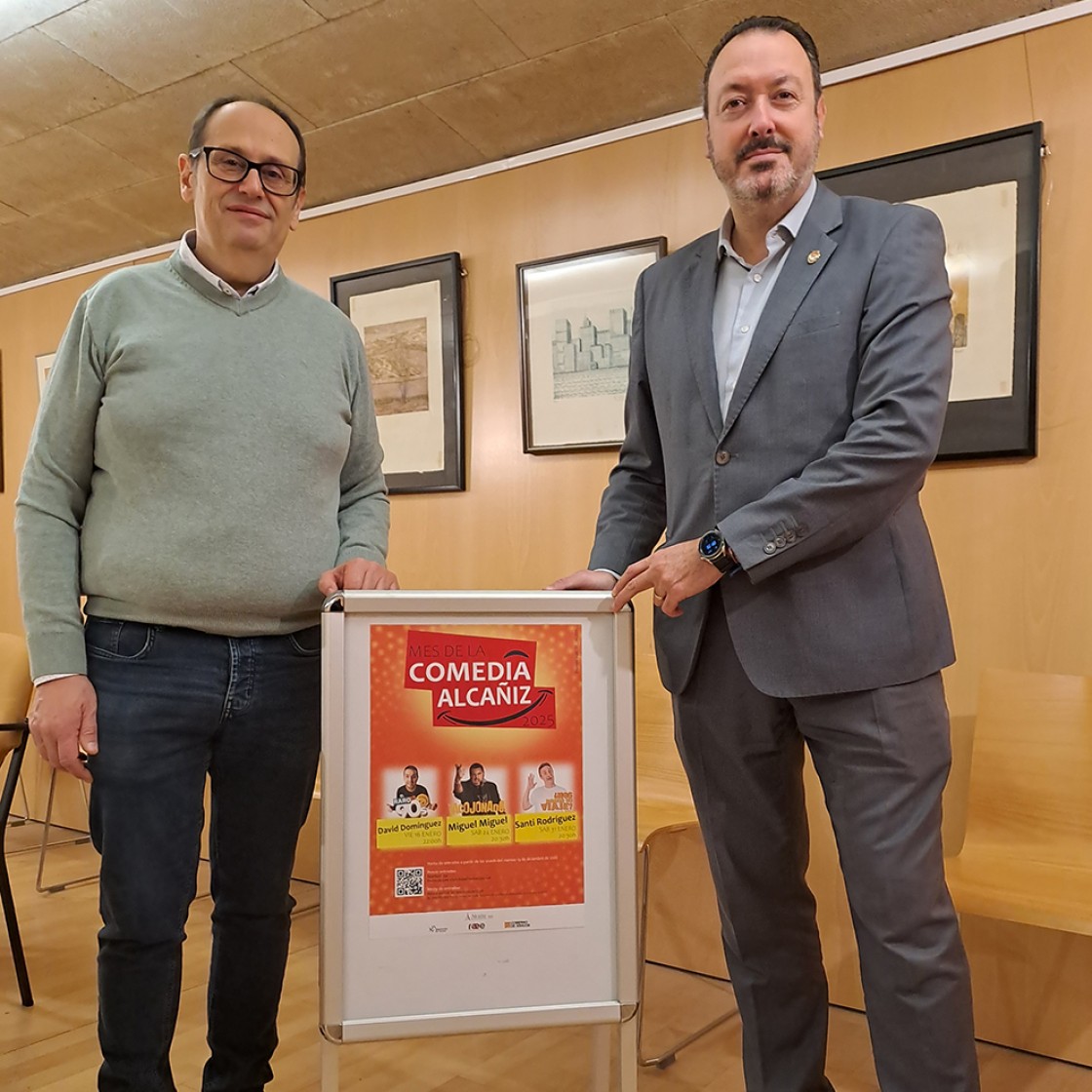 David Domínguez, Miguel Miguel y el frutero de '7 Vidas' llenarán de risas Alcañiz