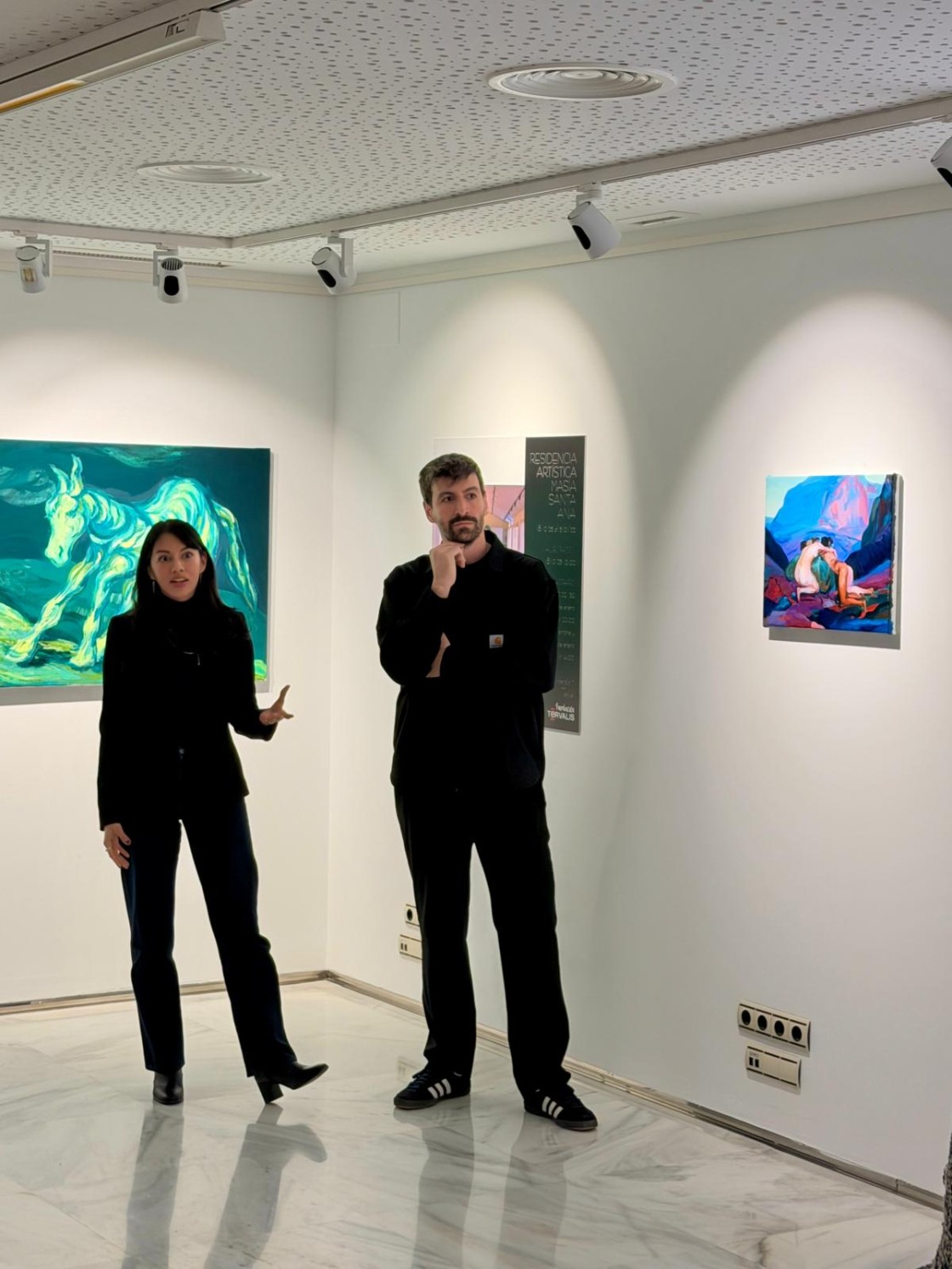 Los artistas, Gerard Castellví y Sofía Micheo: “Sufrimos un bombardeo continuo, por lo que el silencio es un auténtico oasis para el artista”