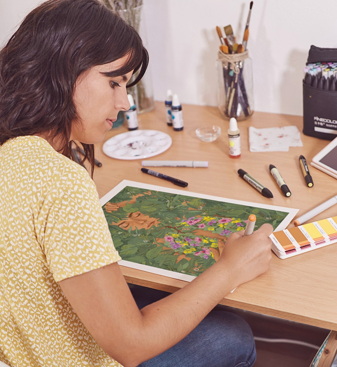 Marta Lanuza: ilustrar sin renunciar a una misma con valores en un mundo acelerado