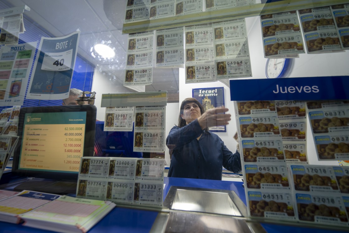 Cada turolense tiene consignados 131,48 euros para el sorteo de la Lotería de Navidad