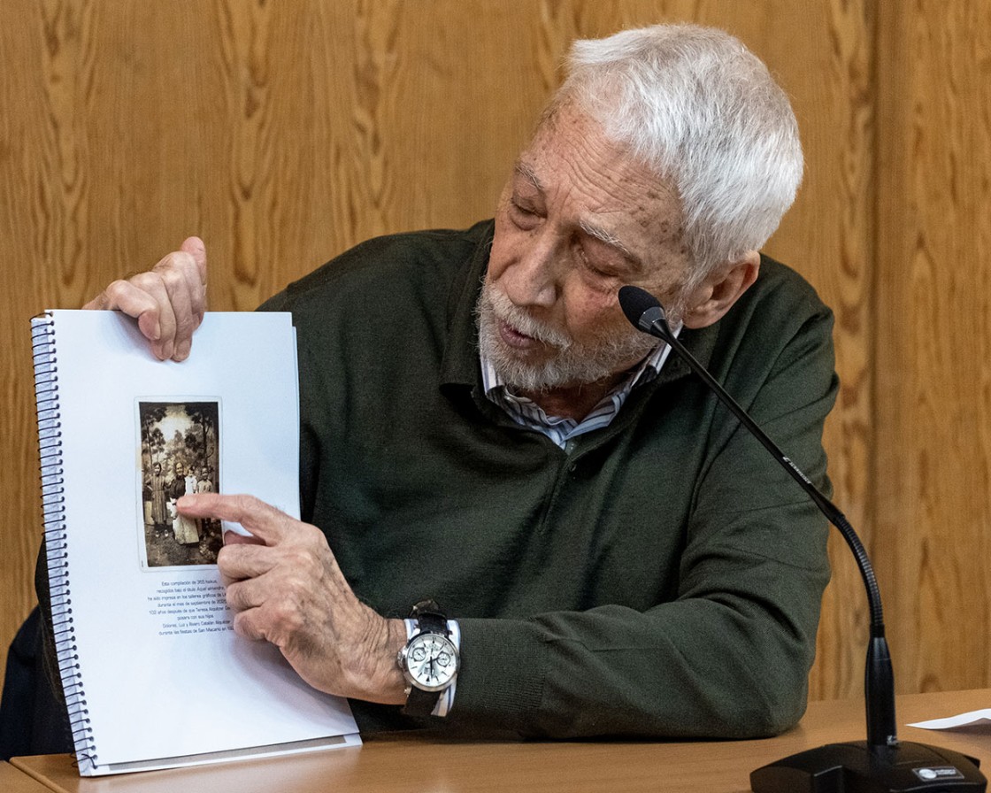 Fernando Navarro presenta en Andorra ‘Aquel Almendro. Huellas”