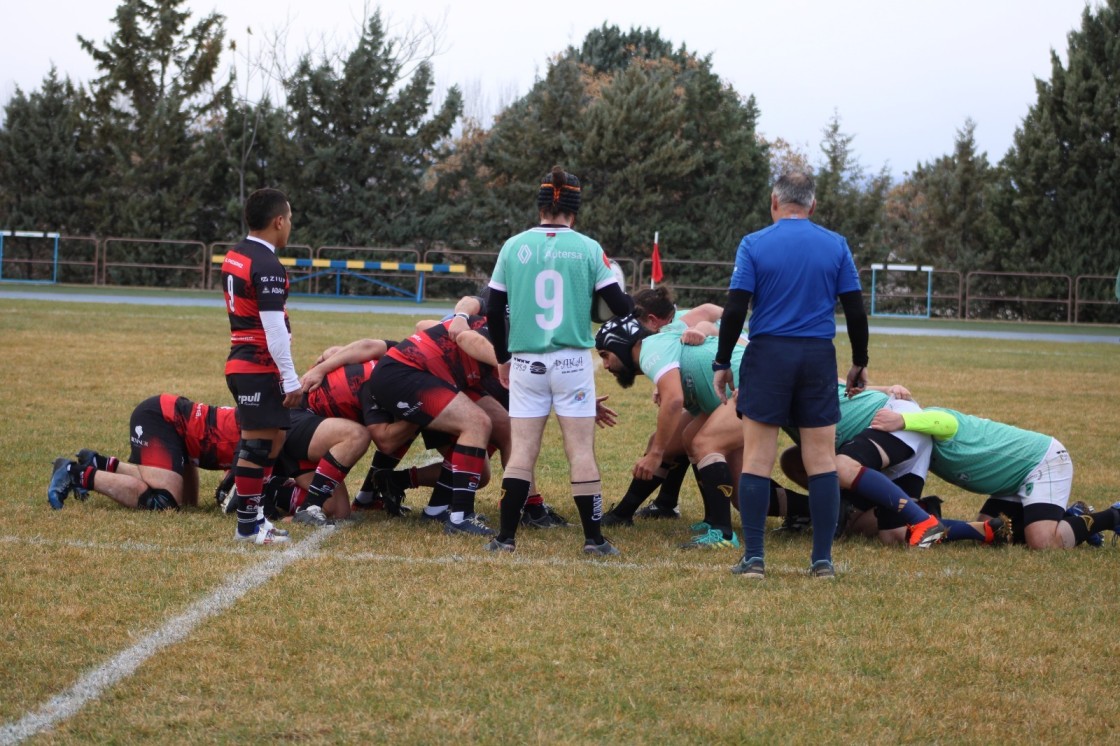 El Rugby Teruel recupera el segundo puesto tras vencer al CAU Valencia Emerging