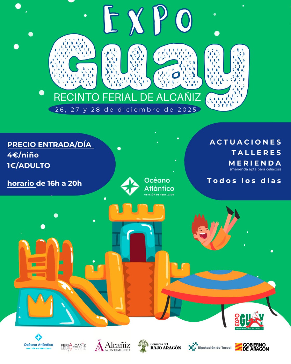 El Recinto Ferial alcañizano se prepara ya para las actividades de Expoguay