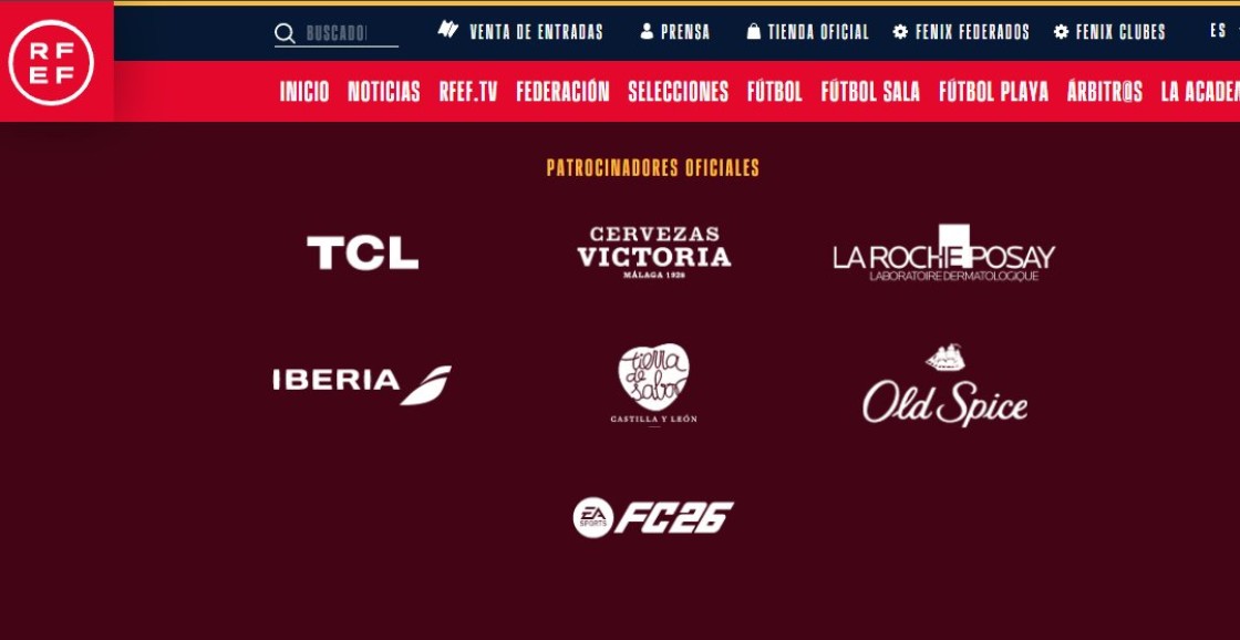 EA Sports FC 26 pasa a ser patrocinador oficial de la RFEF