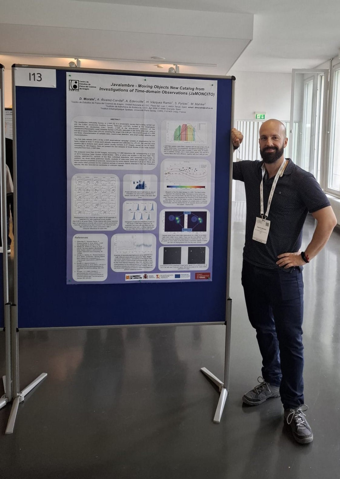 David Morate González, Investigador del Centro de Estudios de Física del Cosmos de Aragón: “Hemos llamado JaMONCITO  al catálogo de asteroides  como un homenaje a Teruel”