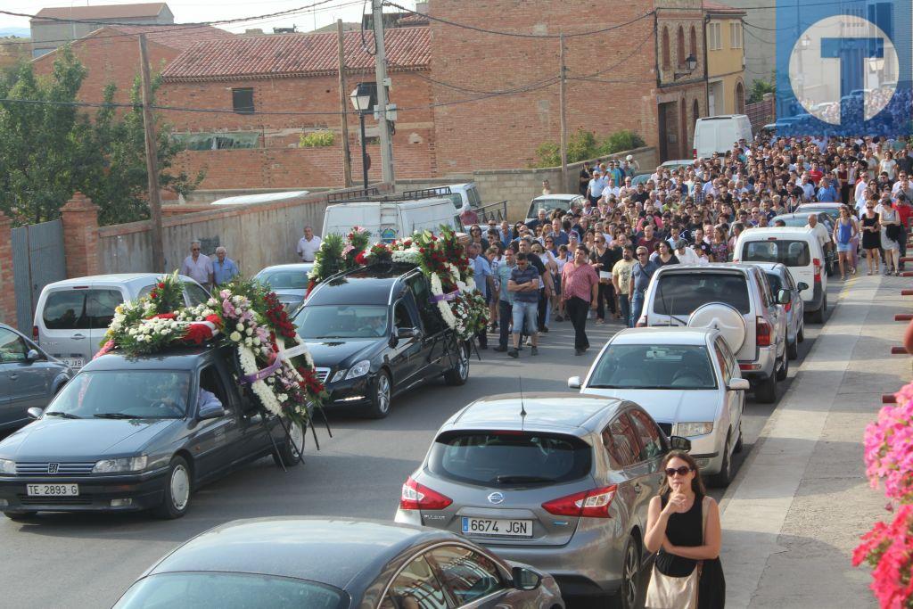 Multidinaria despedida en Cella al ciclista atropellado el domingo