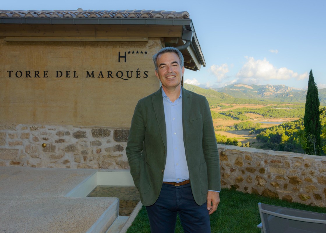 Óscar García, propietario de Torre del Marqués Hotel Spa & Winery: “En septiembre iniciamos las obras para  la construcción de 18 villas con piscina”