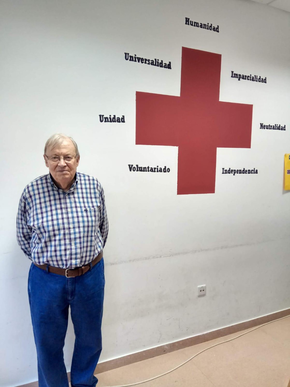 Ignacio Castañosa, colaborador de Cruz Roja en Calamocha: “En estos 40 años de voluntario en Cruz Roja he desarrollado el estímulo de ayudar a los demás”