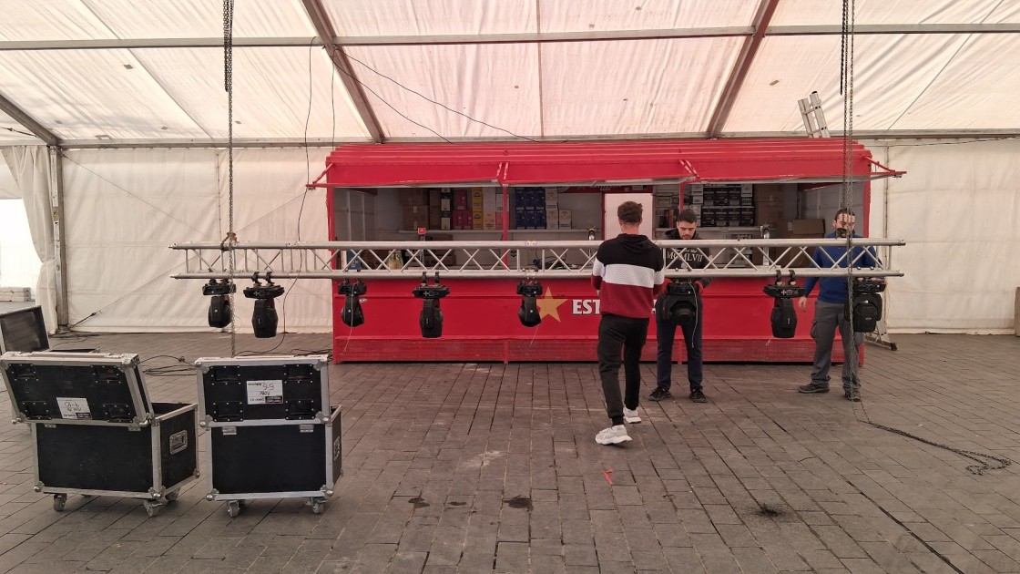 El CD Teruel se ocupa de gestionar por primera vez la  carpa de la Glorieta