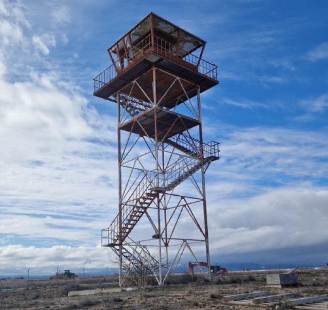 El Aeropuerto rehabilitará la antigua torre militar de vigilancia que se conserva