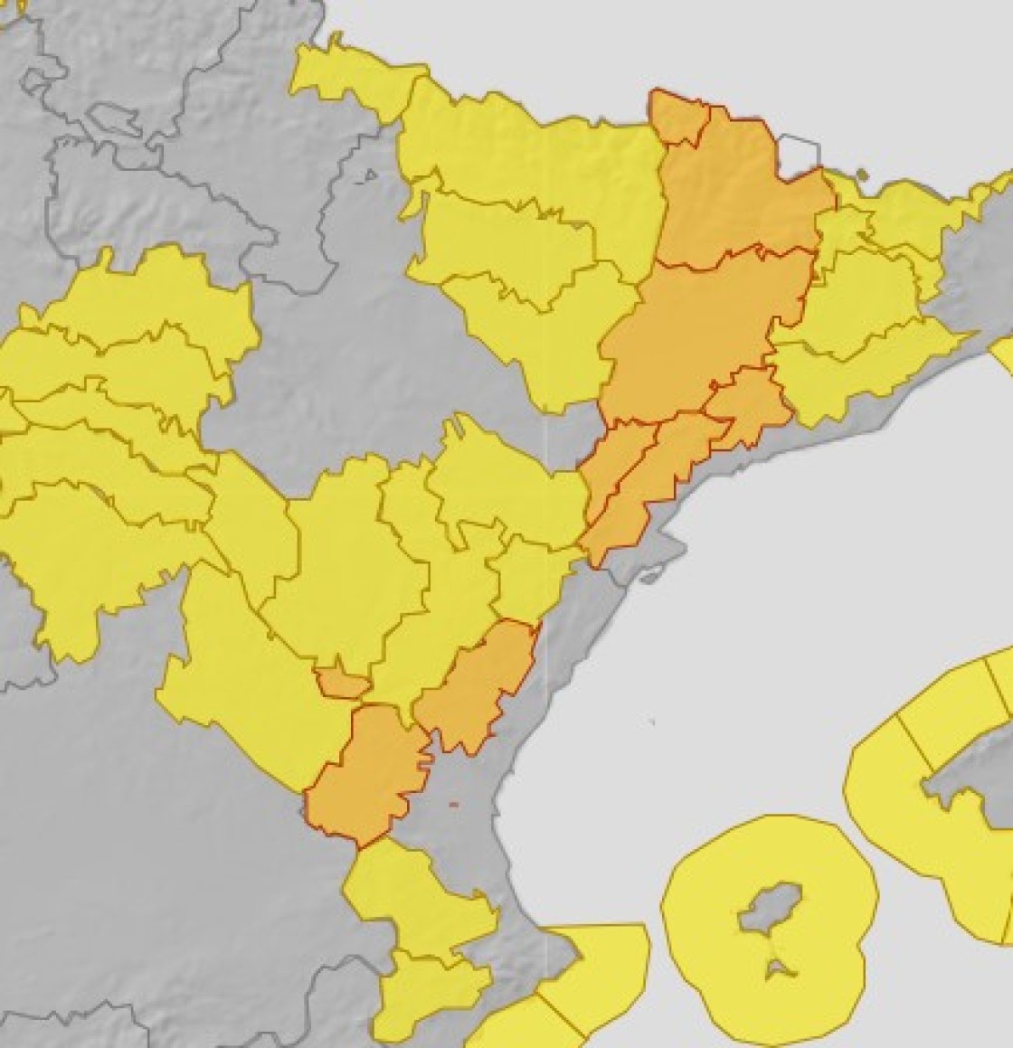 El Gobierno de Aragón activará este domingo el Procifemar en fase de alerta ante el riesgo de nieve y heladas