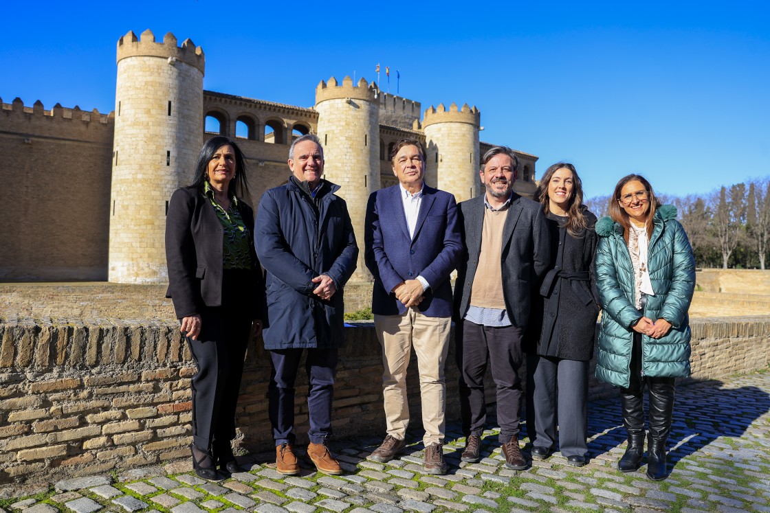 Los candidatos de la coalición Existe aspiran a representar a todos los aragoneses