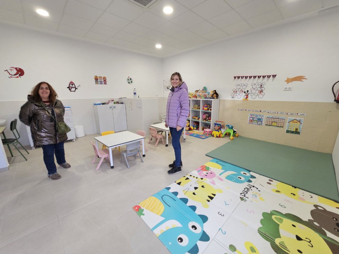 La nueva escuela infantil de Castellote cuenta con nueve alumnos en su primer curso
