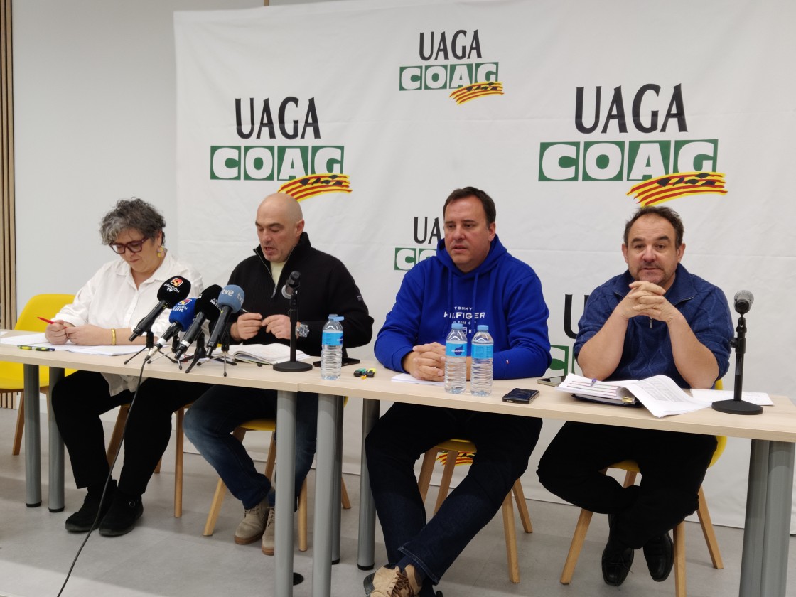 Uaga advierte de que la falta de rentabilidad hace “inviable” el cultivo de cereales