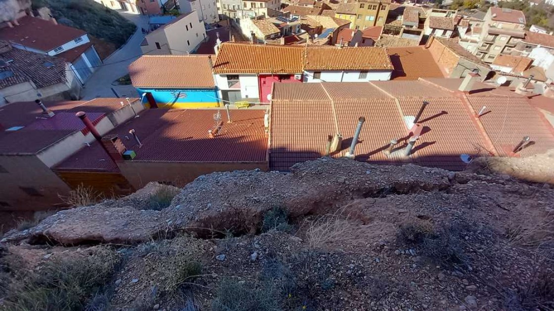 Alcorisa saneará y estabilizará el talud sobre Cueva Oscura para dar seguridad a las peñas