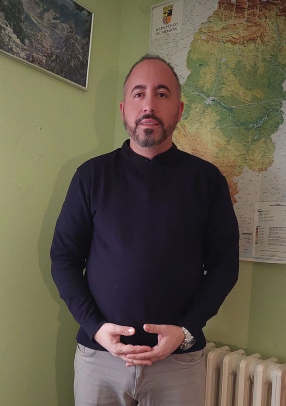 Javier de Luna, meteorólogo en Aragón TV: “La provincia de Teruel es uno  de los territorios de Europa  con más tormentas de granizo”