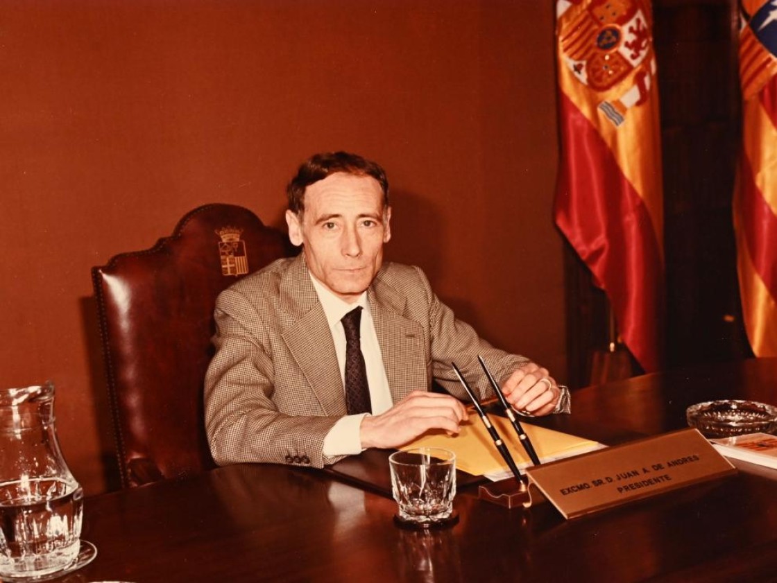 Fallece el turolense Juan Antonio de Andrés, presidente de Aragón entre 1982 y 1983