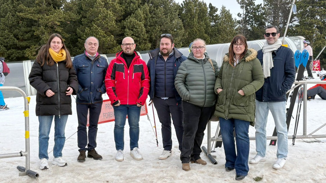 Izquierdo reclama la ampliación y mejora de las instalaciones de la estación de esquí de Valdelinares