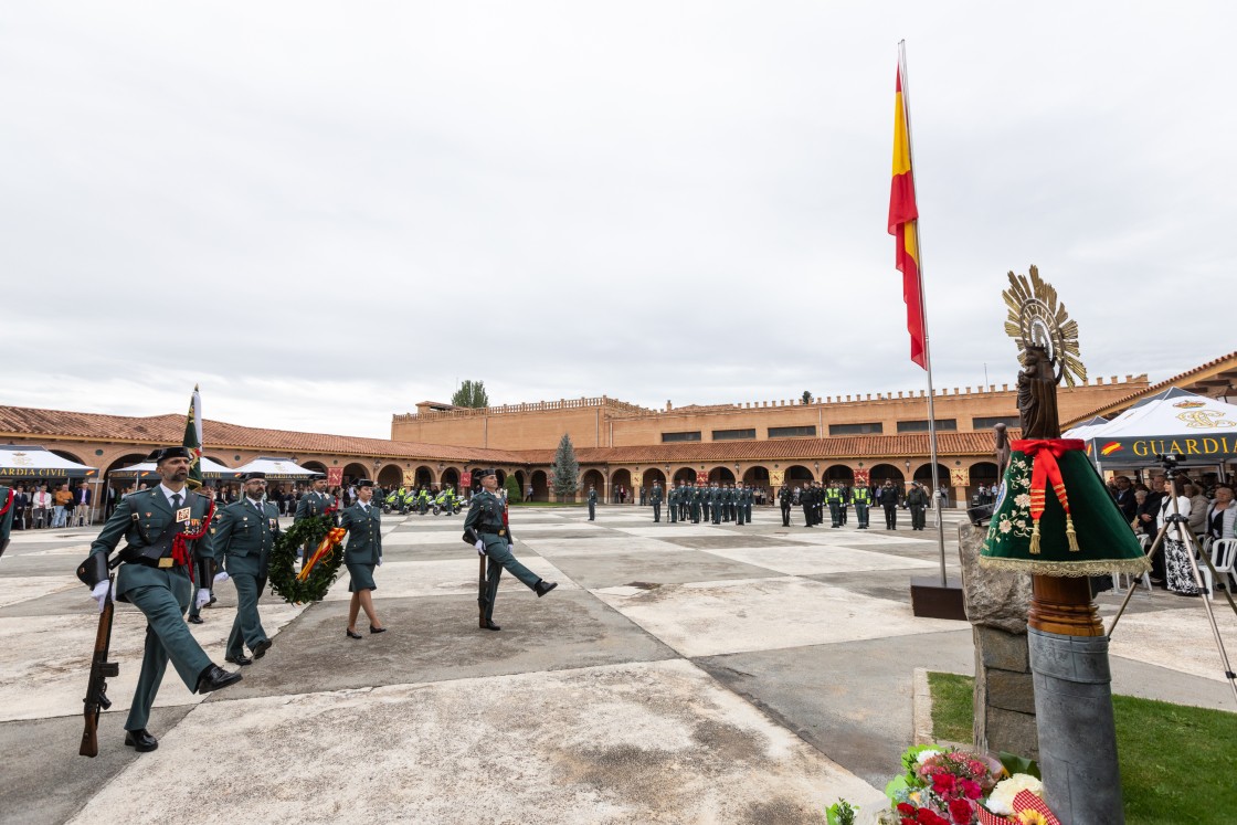 El teniente coronel Juan Pedro Díaz, nuevo jefe de la Comandancia de la Guardia Civil en Teruel