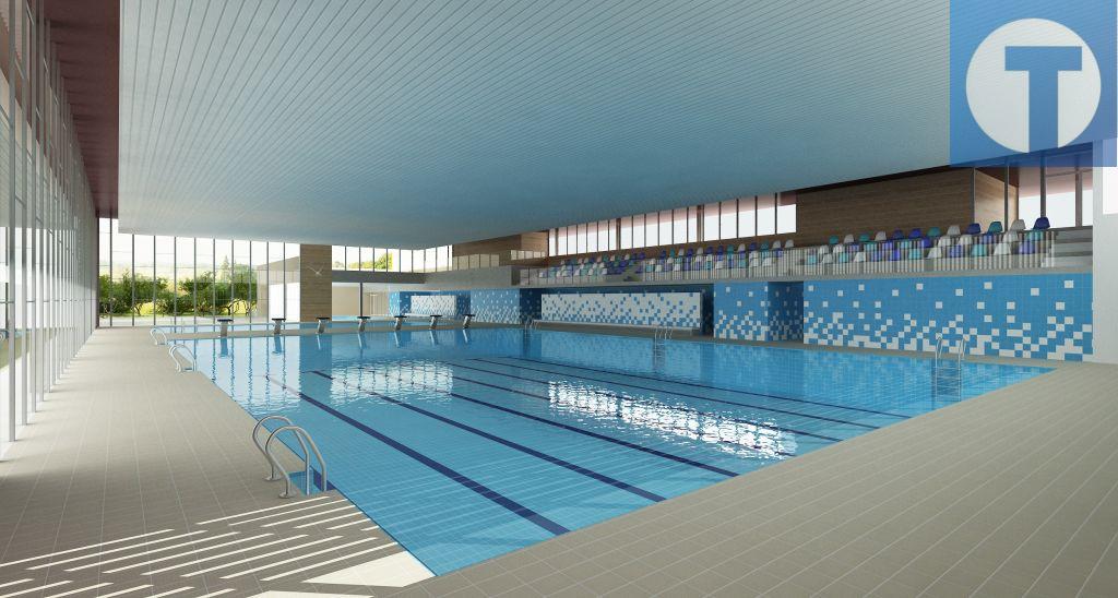 El proyecto de la nueva piscina climatizada de Teruel incidirá en la eficiencia energética y el control de la humedad