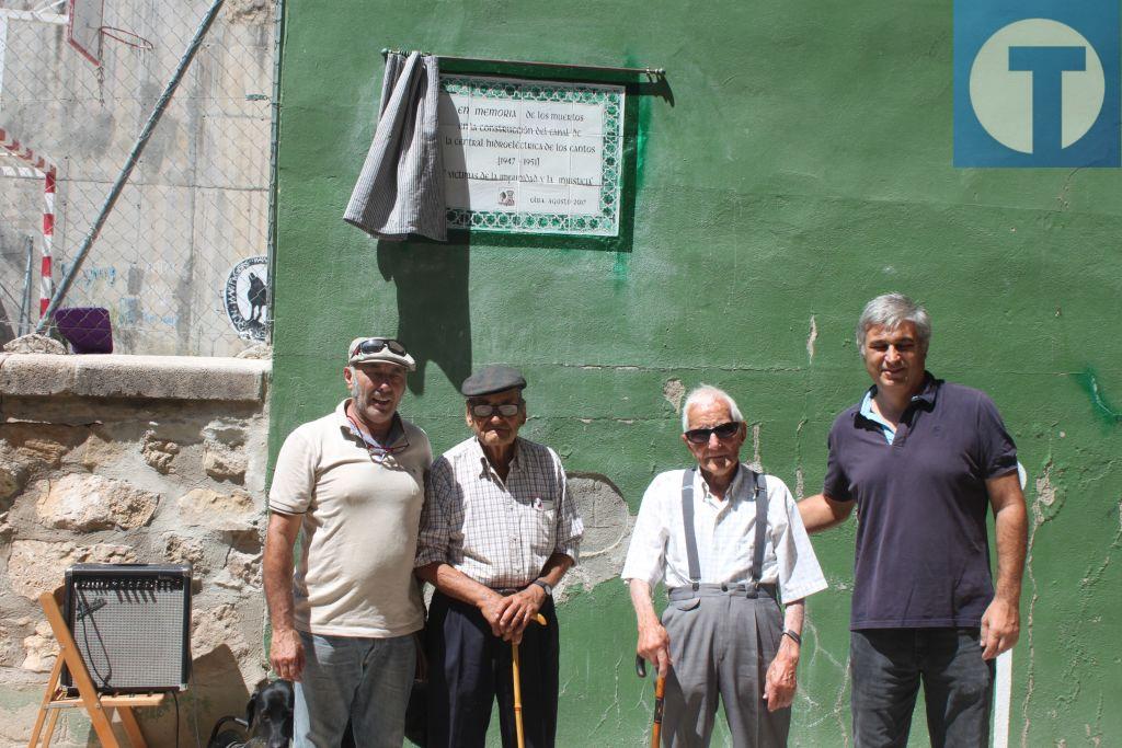 Olba recuerda a los casi cien fallecidos por silicosis en la obras del ‘canal de la muerte’ en los años 50