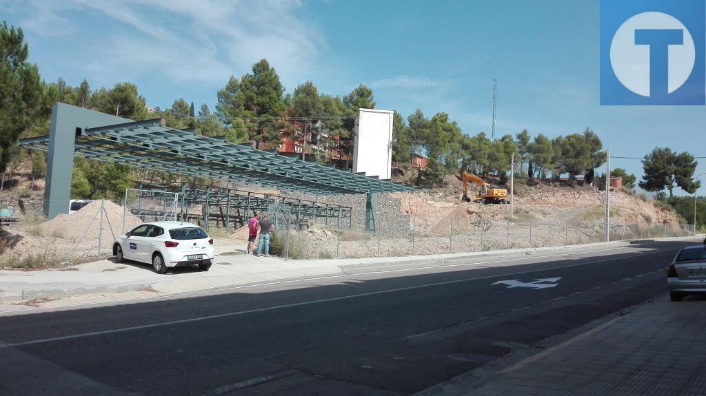 Las obras de la estación de autobuses de Alcañiz arrancan de nuevo con los plazos ajustados