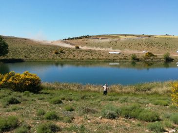 Tres balsas de las viejas minas a cielo abierto de Utrillas serán pioneras en adaptarse a la pesca