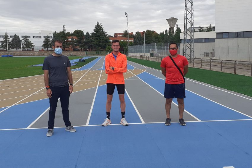 Carlos Mayo prepara en Teruel su presencia en los JJOO