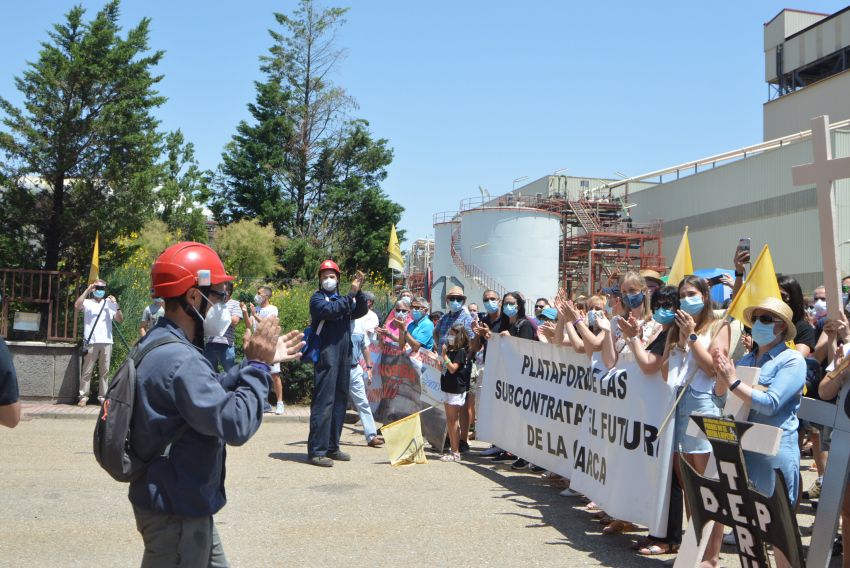 Endesa y Samca siguen tirando del carro un año después del cierre de  la térmica de Andorra