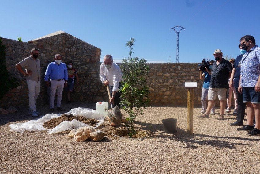 Muniesa inaugura inaugura el II Bosque de los Editores, un espacio verde habilitado para la lectura