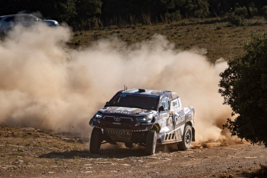 Nasser Al-Attiyah y Joan Barreda, vencedores de la Baja España Aragón