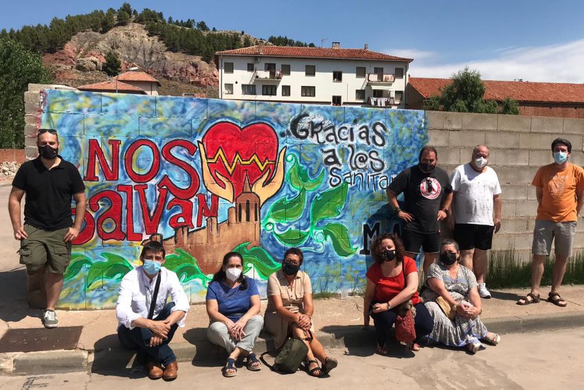 Una delegación de IU se reúne con el Movimiento de Acción Rural de Cuencas Mineras para abordar el problema de la asistencia sanitaria